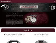 Tablet Screenshot of mackellar.com
